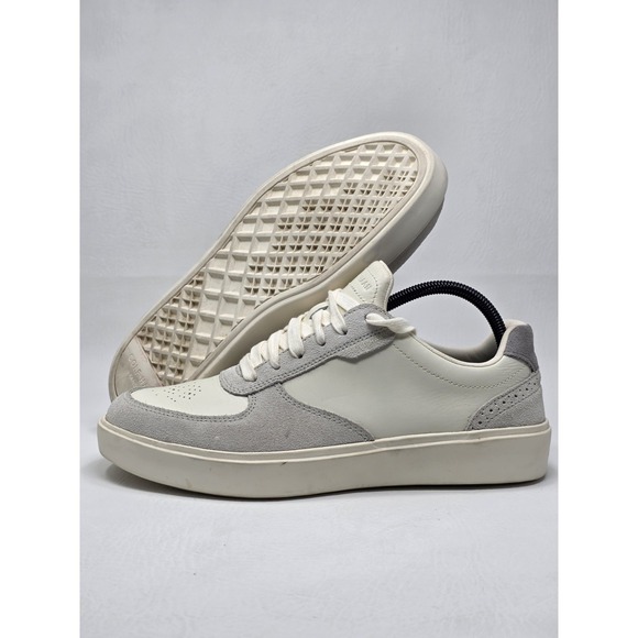 Cole Haan Other - COLE HAAN Grand Crosscourt Mens Size 9 M White  Gray Suede Sneakers C38992